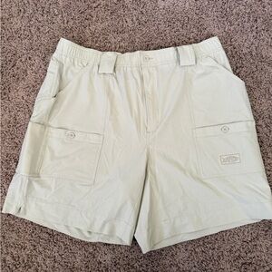 AFTCO Men's Light Tan Cargo Shorts